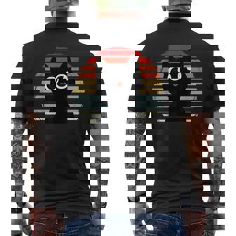 Amantes Lindos Del Gato De Laendimia Camiseta Hombre Estampado Espalda - Regaloses