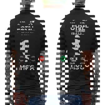 American Football Calling I Must Go ファニーコーチ メンズ レディース メンズTシャツ バックプリント - Kawaiitshirt