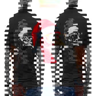 Amistad House Of Friendship Christmas Students School Spirit Men's Back Print T-Shirt | Mazezy