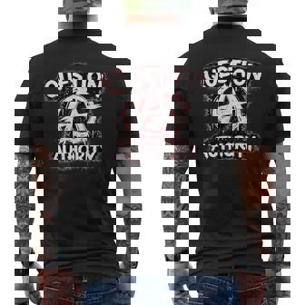 Anarchie Punk Rock Anarchistes T-shirt imprimé au dos - Cadeauxyz