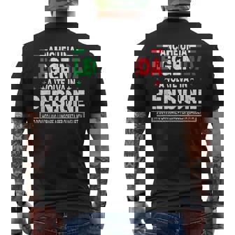 Anche Una Leggenda Aoltea In Pensione 2026 Pensionato T-shirt da uomo con stampa posteriore - Novitaregali