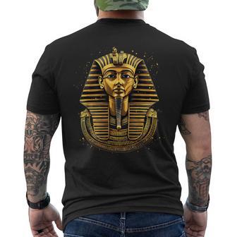 Ancient Egypt Egyptian God Tutankhamun Egypt Mythology Men's T-shirt Back Print - Thegiftio UK