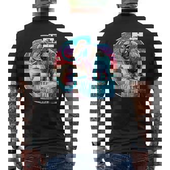 Animales Extintos Prehistóricos Y Mamuts Lanudos In Mangas Camiseta Hombre Estampado Espalda - Regaloses