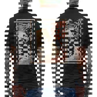 Anime Shirt Cat UFO Alien Japanese Kawaii Graphic Men's Back Print T-Shirt | Mazezy