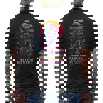 Antiquing Retro Men's Back Print T-Shirt | Mazezy