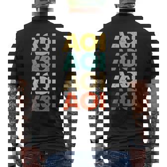 Aoi 葵 メンズTシャツ バックプリント - Kawaiitshirt