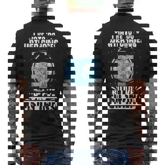 Aquaristics Fish Lover Saltwater Fish Aquarium Corals Owner Tank Top Men's Back Print T-Shirt | Mazezy