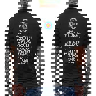 This Is My Archery Pajama Shirt Archer Sleep Tee Tank Top Men's Back Print T-Shirt | Mazezy
