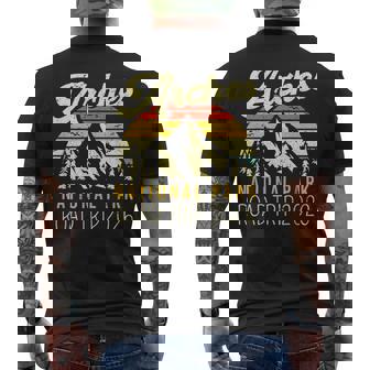 Arches National Park Traveling 2026 Road Trip Men's Back Print T-Shirt | Mazezy