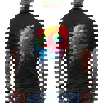 Art Splash Table Tennis Sport Ping Pong Tank Top Men's Back Print T-Shirt | Mazezy