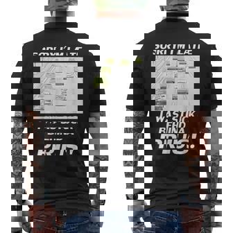 Atrapado Detrás De Una Prius Camiseta Hombre Estampado Espalda - Regaloses