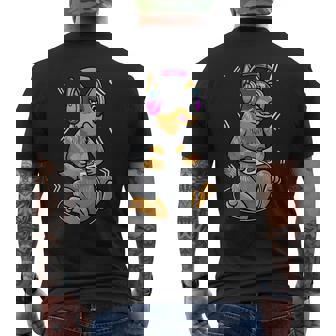 Australian Cattle Dog Caneideogioco Gamer Gaming T-shirt da uomo con stampa posteriore - Novitaregali