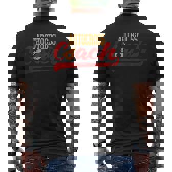 Autocross Coach Auto Racing Sports Race Car Driver Games Tank Top Men's Back Print T-Shirt | Mazezy