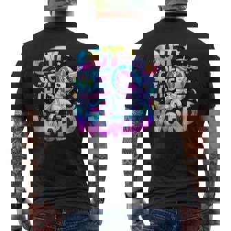 Aventure Kawaii Astronaute Licorne T-shirt imprimé au dos - Cadeauxyz