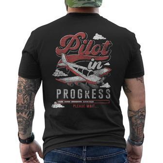 Avionolant Pilote En Cours Cadeau Pour Un Pilote T-shirt imprimé au dos - Cadeauxyz