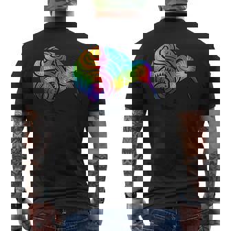 Awesome New Zealand Kiwi Birds I Love New Zealand Tourism Men's Back Print T-Shirt | Mazezy