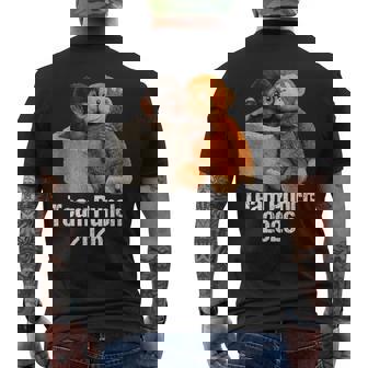 Baby Monkey Cute Monkey Team Punch 2026 Zoo Men's T-shirt Back Print - Thegiftio