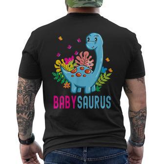 Babysaurus Rex Dinosauro T-Rex Per Neonati T-shirt da uomo con stampa posteriore - Novitaregali