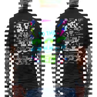 Back To 80'S 1980Intage Retro 80Er Jahre Kostüm Party Geschenke T-Shirt mit Rückendruck - Geschenkecke