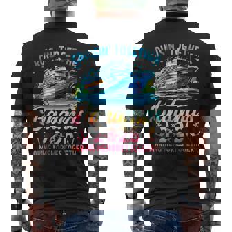 Bahamas Cruise 2026 Family Cruise Trip Squad Group Vacation Men's Back Print T-Shirt | Mazezy