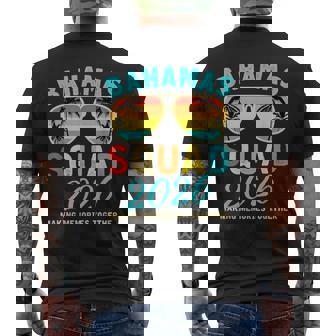 Bahamas Vacation 2026 Squad Family Friends Matching Group Men's T-shirt Back Print - Thegiftio