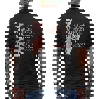 Ballet Like A Sport Only Harder Dancer Quote Men's Back Print T-Shirt | Mazezy