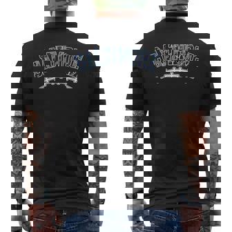 Baltimore American Football Team Spirit Men's Back Print T-Shirt | Mazezy