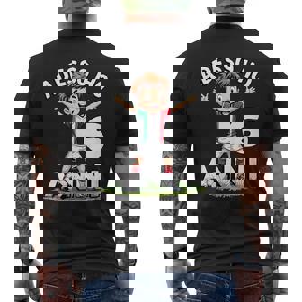 Bambino Bambino Calcio 6 Anni Compleanno Campione Calciatore Bimbo T-shirt da uomo con stampa posteriore - Novitaregali