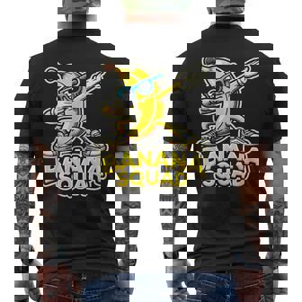 Banana Squad Dabbing Banana Food & Dab Funky Fruit Men's T-shirt Back Print | Mazezy