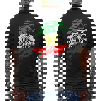 Bandera Delol Del León De Irán Irán Persahir O Khorshid Camiseta Hombre Estampado Espalda - Regaloses