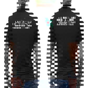 Bangladesh Jersey For Love Bangladesh Flag Bangladeshi Men's Back Print T-Shirt | Mazezy