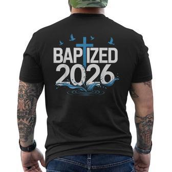 Baptized 2026 Men's T-shirt Back Print - Thegiftio UK