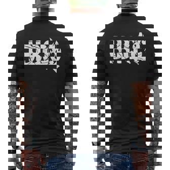 Barbecue BBQ Joke For Grill Timer Smoker Camping Chef Men's Back Print T-Shirt | Mazezy