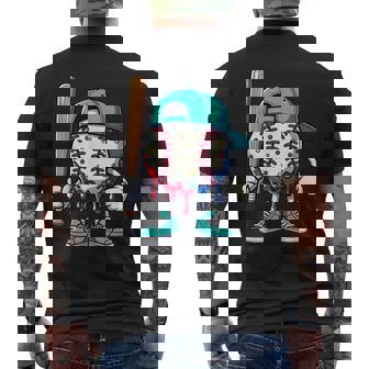 Baseball Lifestyle 101 Apparel Youth Drip Baseball Kids Men Men's Back Print T-Shirt | Mazezy