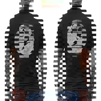 Bass Clef Classical Music Clave Clé De Fa ヘ音記号 メンズTシャツ バックプリント - Kawaiitshirt