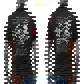 Beetle Juice Free Demon Possession Exorcism Tank Top Men's Back Print T-Shirt | Mazezy