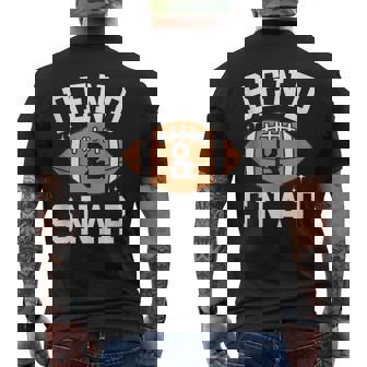 Bend Snap Touchdown American Football Game Day Thanksgiving Tank Top Men's Back Print T-Shirt | Mazezy