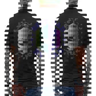 Best Dad By Par Discgolf Men's Back Print T-Shirt | Mazezy