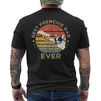 Best Frenchie Dad Everintage Francese Bulldog Padre Papà T-shirt da uomo con stampa posteriore - Novitaregali
