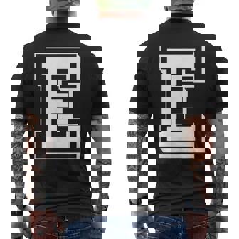 Best Friendshipseven Letters E From Friends メンズTシャツ バックプリント - Kawaiitshirt