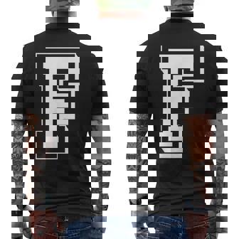 Best Friendshipseven Letters F From Friends メンズTシャツ バックプリント - Kawaiitshirt