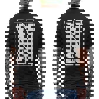 Best Friendshipseven Letters N From Friends メンズTシャツ バックプリント - Kawaiitshirt