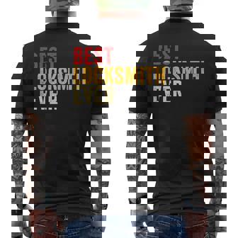 Best Locksmith Ever Lock Picker Locksmithing Men's Back Print T-Shirt | Mazezy