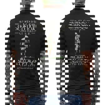 Best Men Play Golf Eighties 80 Golfer Golfing Men's Back Print T-Shirt | Mazezy