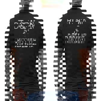 Big Fan Of Practical Math Men's Back Print T-Shirt | Mazezy