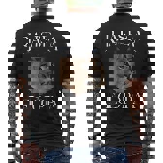 Big Floppa カラカルキャットミーム Raise A Floppa 長袖tシャツ メンズTシャツ バックプリント - Kawaiitshirt