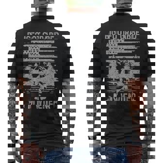 Bigfoot Grabbed My Wiener T Bigfoot Steal My Wiener Men's T-shirt Back Print | Mazezy