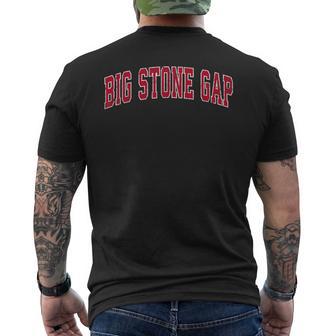 Bigtone Gap バージニアa ヴィンテージ スポーツデザイン レッドデザイン メンズTシャツ バックプリント - Kawaiitshirt