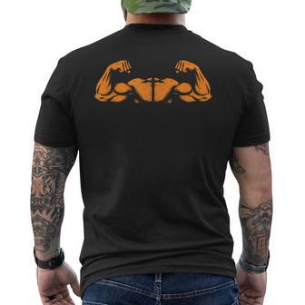 Bildung Ist Gut Aber Bizeps Ist Guter Gym Fitness Pumper T-Shirt mit Rückendruck - Geschenkecke