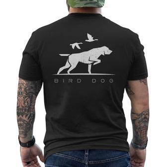 Bird Dog Hunting Men's T-shirt Back Print - Thegiftio UK